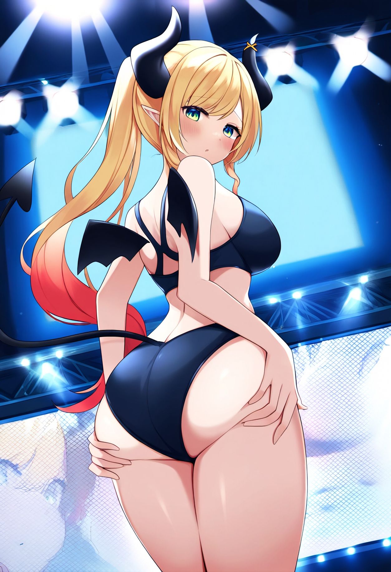 サンプル画像4:【買い切り版】バーチャル衣装故障で羞恥ちょこせん（English translation included）(しそぱろ@SISO_r18) [d_478349]