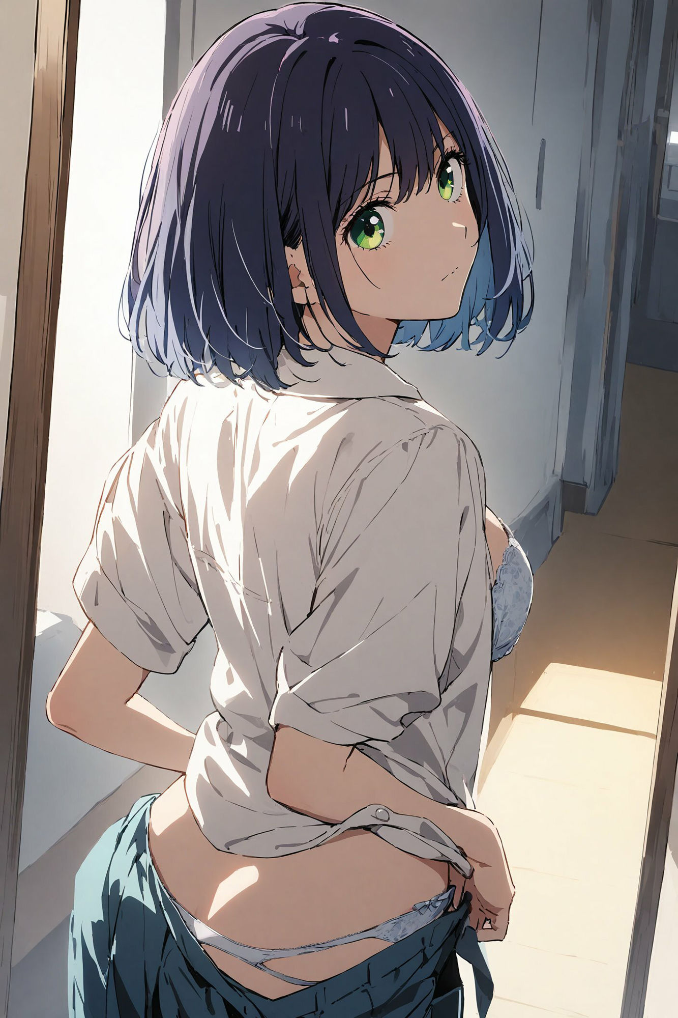 サンプル画像2:お着替えチェック〜黒川あかね編〜(えるごらぼ) [d_478478]