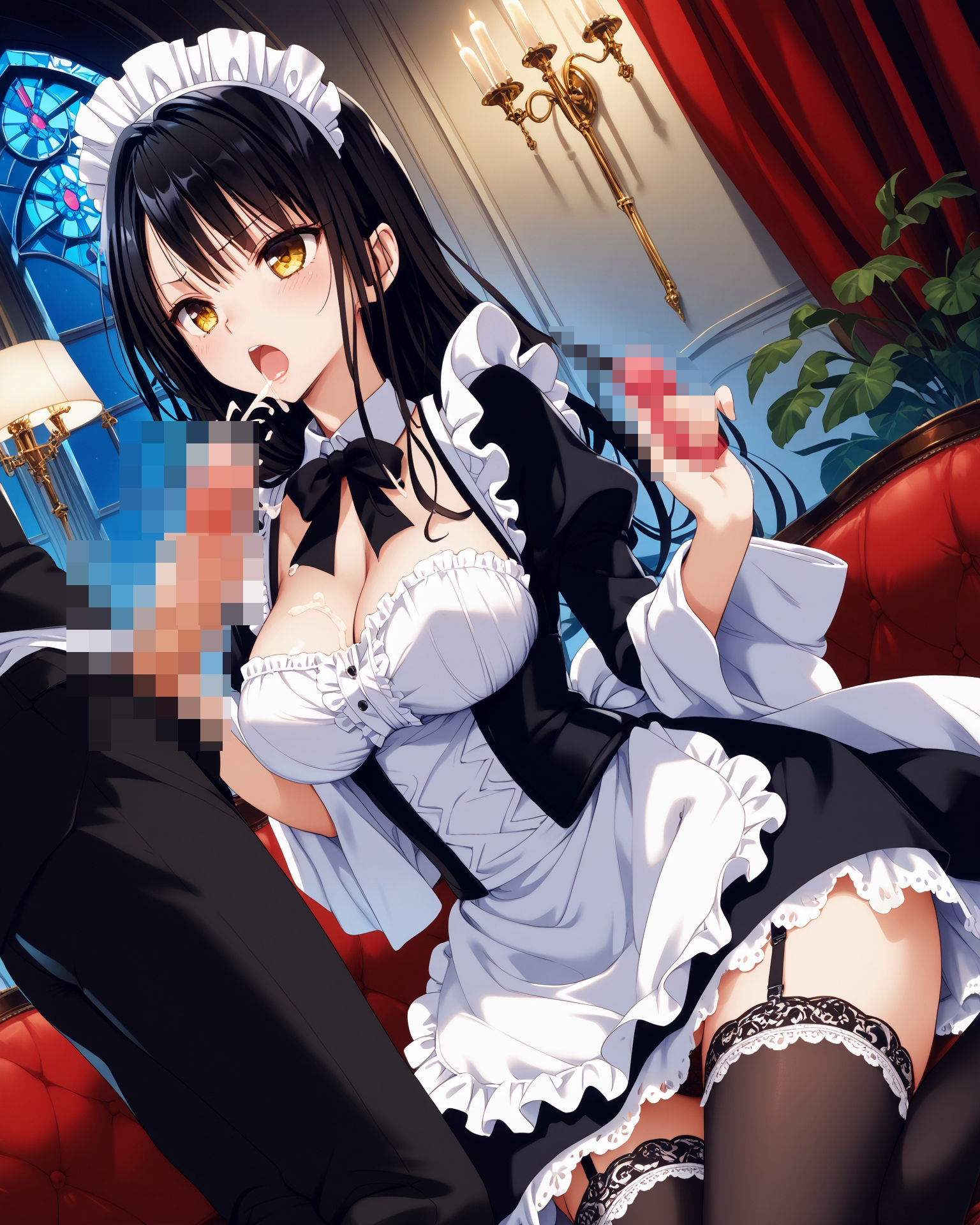 サンプル画像3:絶頂トラブる！ご奉仕メイドゆいちゃん編！(えーあい書房) [d_478548]