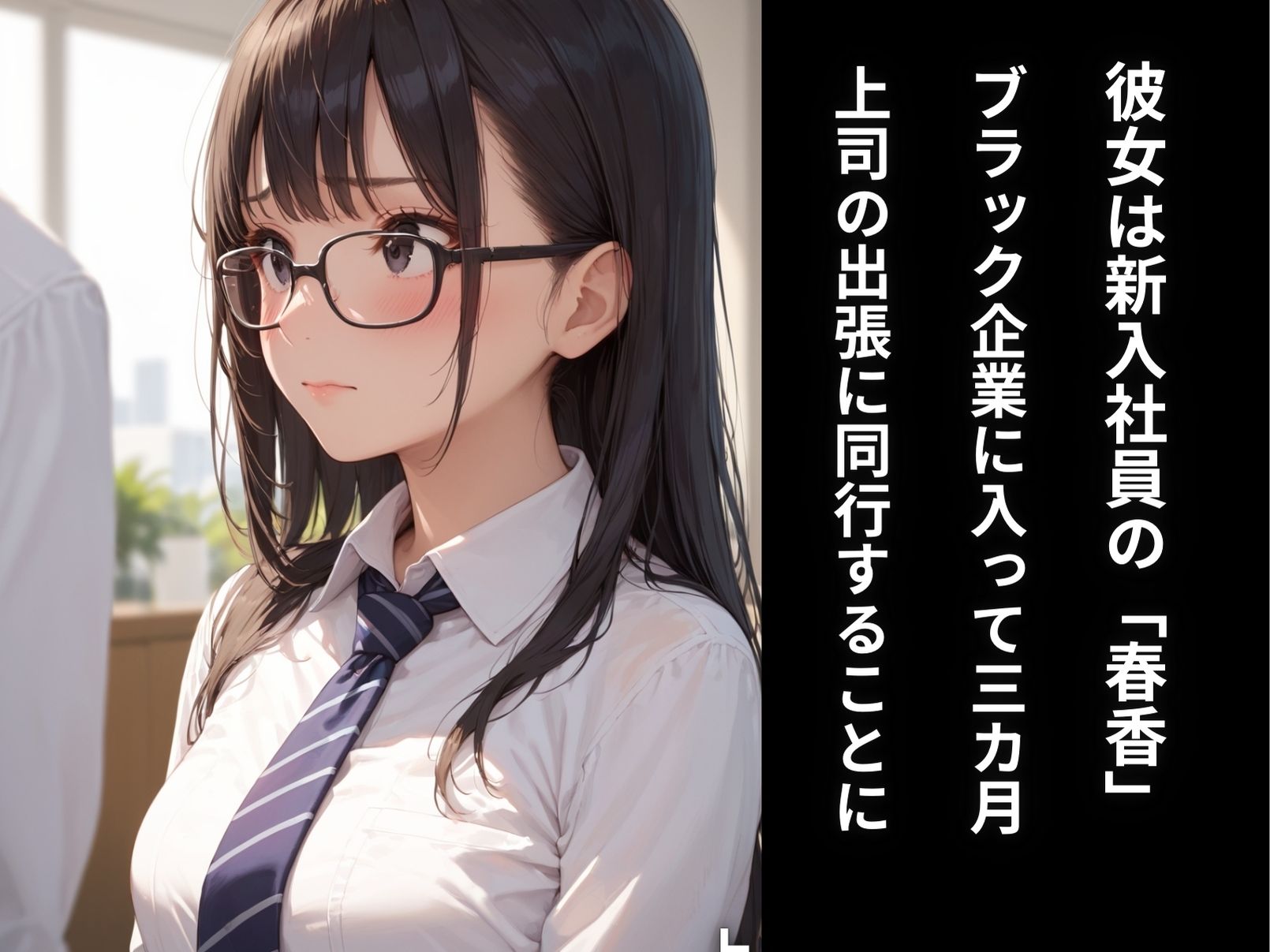 サンプル画像1:ブラック企業の新入社員寝取られ出張(男のロマン) [d_478552]