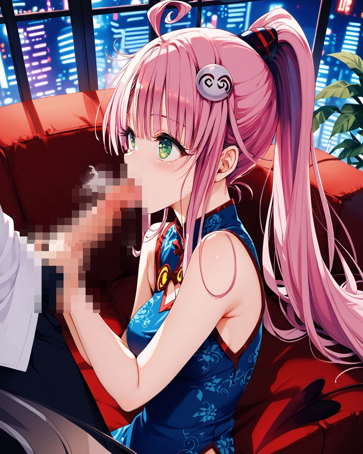 サンプル画像1:絶頂トラブる！ららコス！チャイナ服編(えーあい書房) [d_478555]