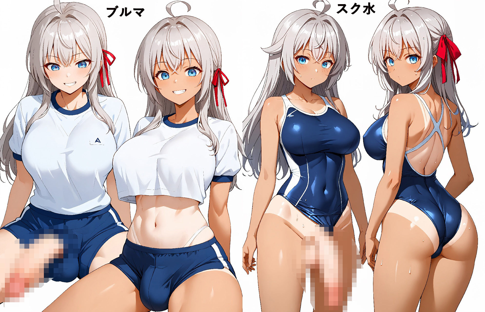 サンプル画像2:ふたなりにしてみました 九条さん編(いか大王) [d_478578]