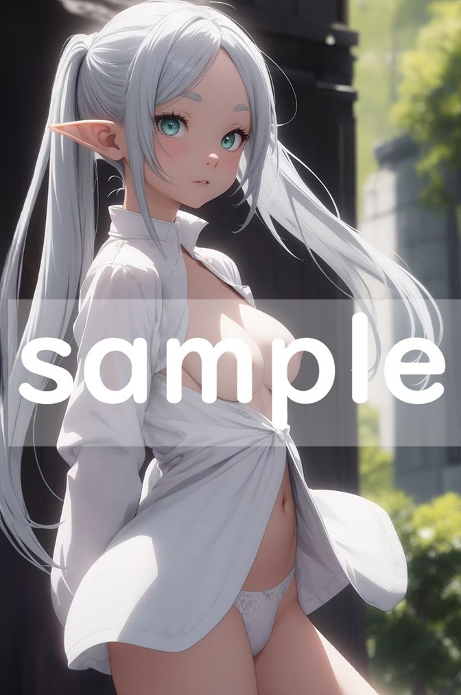 サンプル画像1:【揺れるおっぱい動画付】葬送●フリーレン CG集(せもぽむめ) [d_478595]