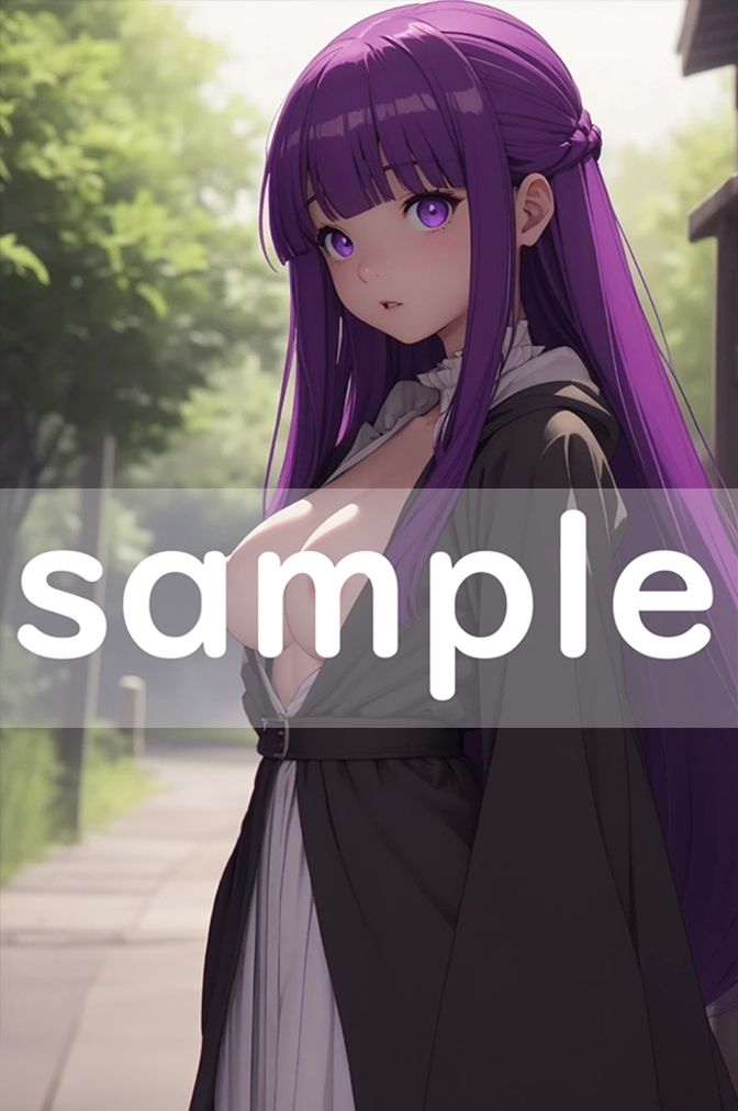 サンプル画像3:【揺れるおっぱい動画付】葬送●フリーレン CG集(せもぽむめ) [d_478595]