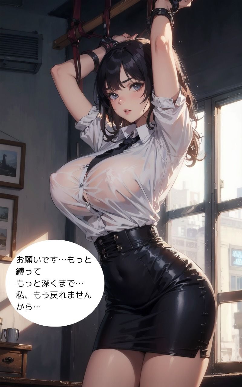 サンプル画像5:縛られた女医 〜白衣の下のエッチな欲望〜(禁断の緊縛部屋) [d_478672]