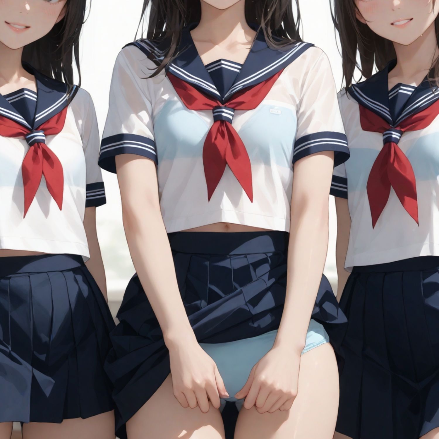 サンプル画像1:盗撮おま〇こはーれむ(半熟チェリーパイ) [d_478791]