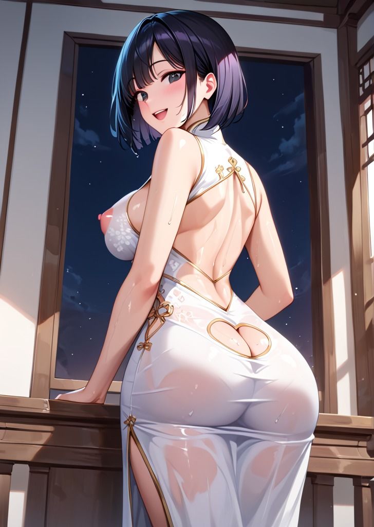 サンプル画像5:裸よりエロい！セクシーすぎるチャイナ服コスプレCG集(雪どけ水) [d_478844]