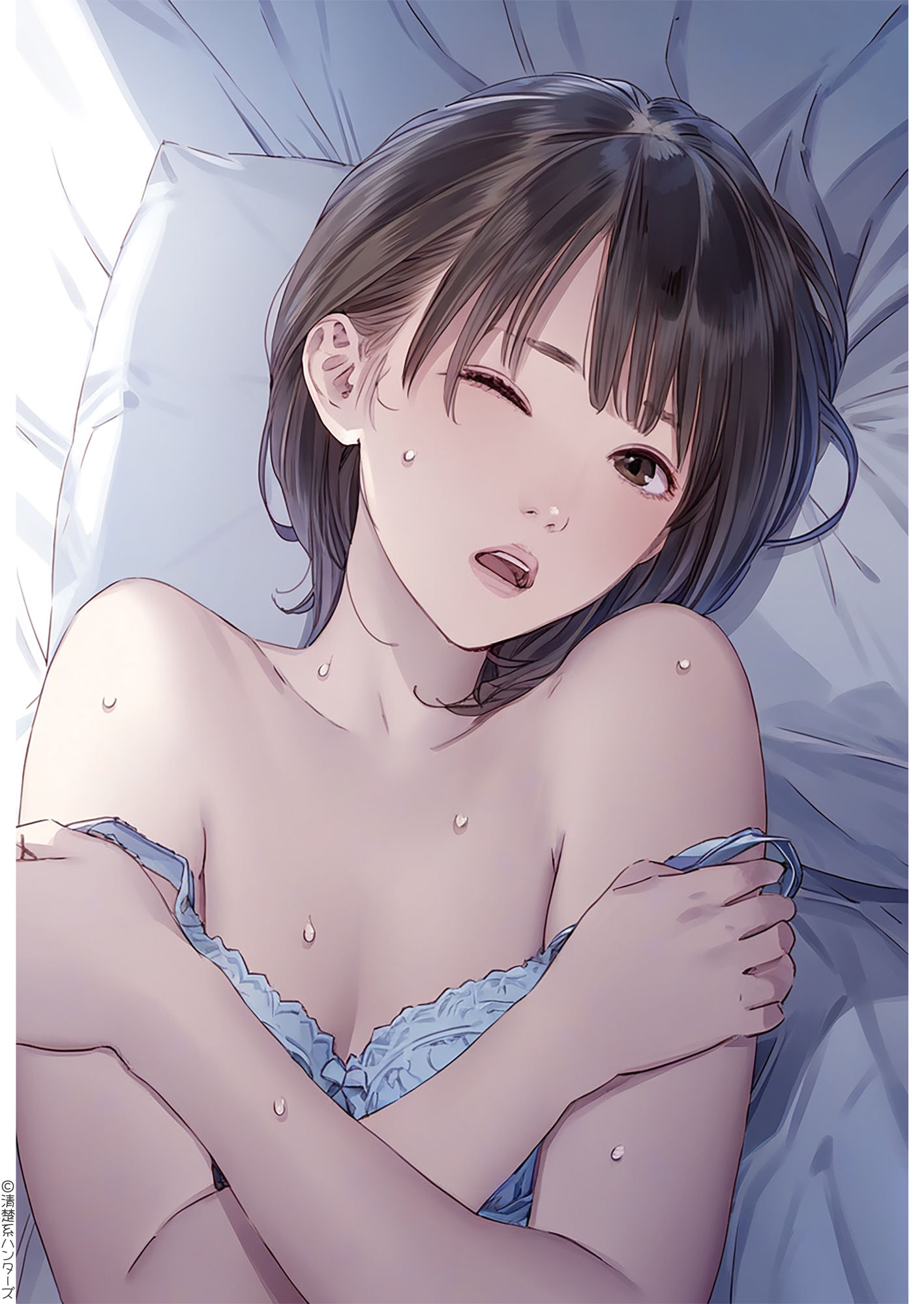 サンプル画像1:ベットの上のあの子の顔(清楚系ハンターズ) [d_478846]