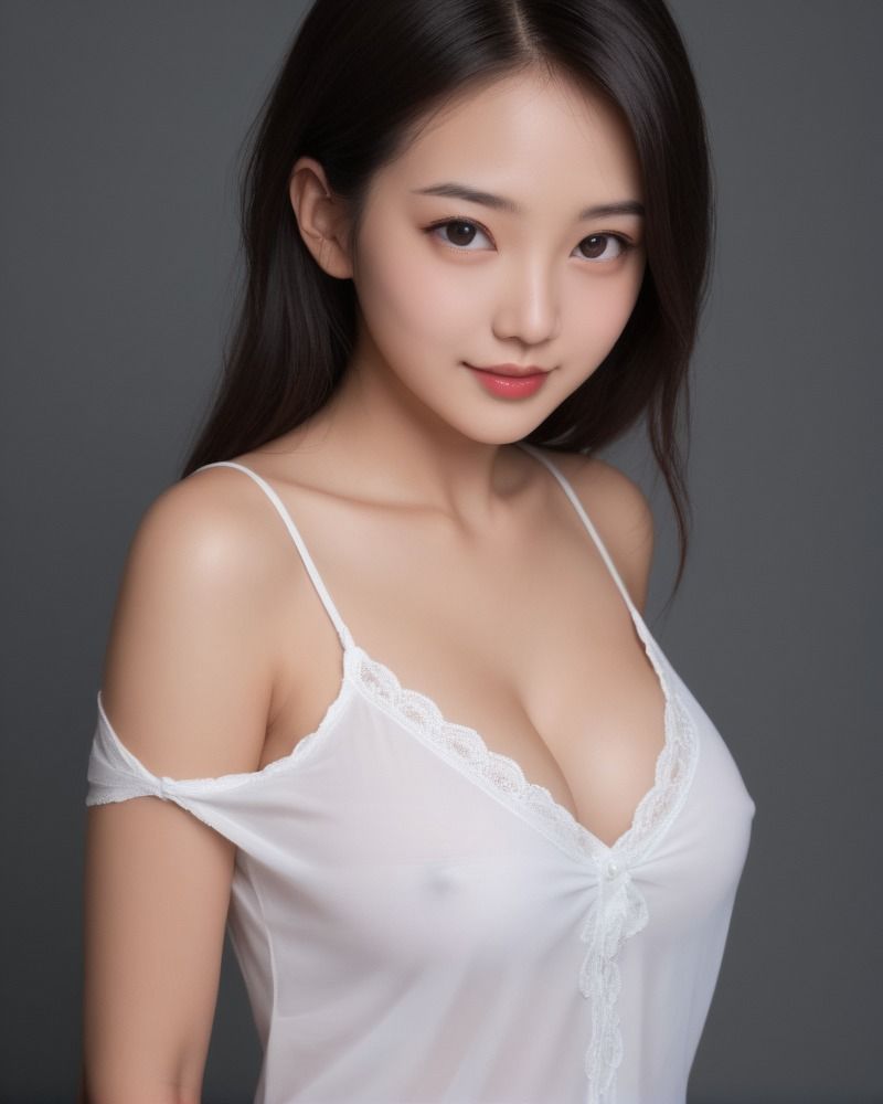 スケスケ乳首丸見えシースルーを着た美女のサンプル画像 6