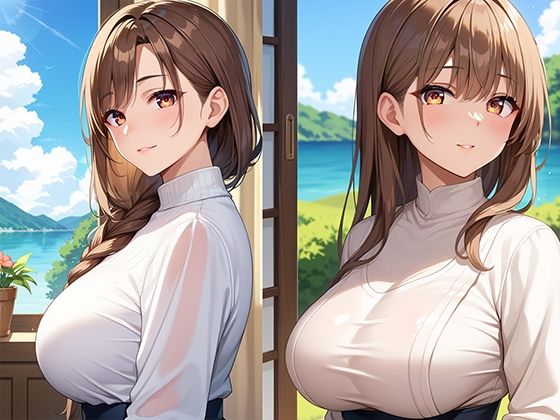 サンプル画像1:「いいもの持ってるね？」頼れる人妻上司と出張中に雨でズブ濡れ寝取り体験(マジカルきなこ) [d_478888]