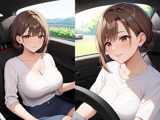 サンプル画像2:「いいもの持ってるね？」頼れる人妻上司と出張中に雨でズブ濡れ寝取り体験(マジカルきなこ) [d_478888]