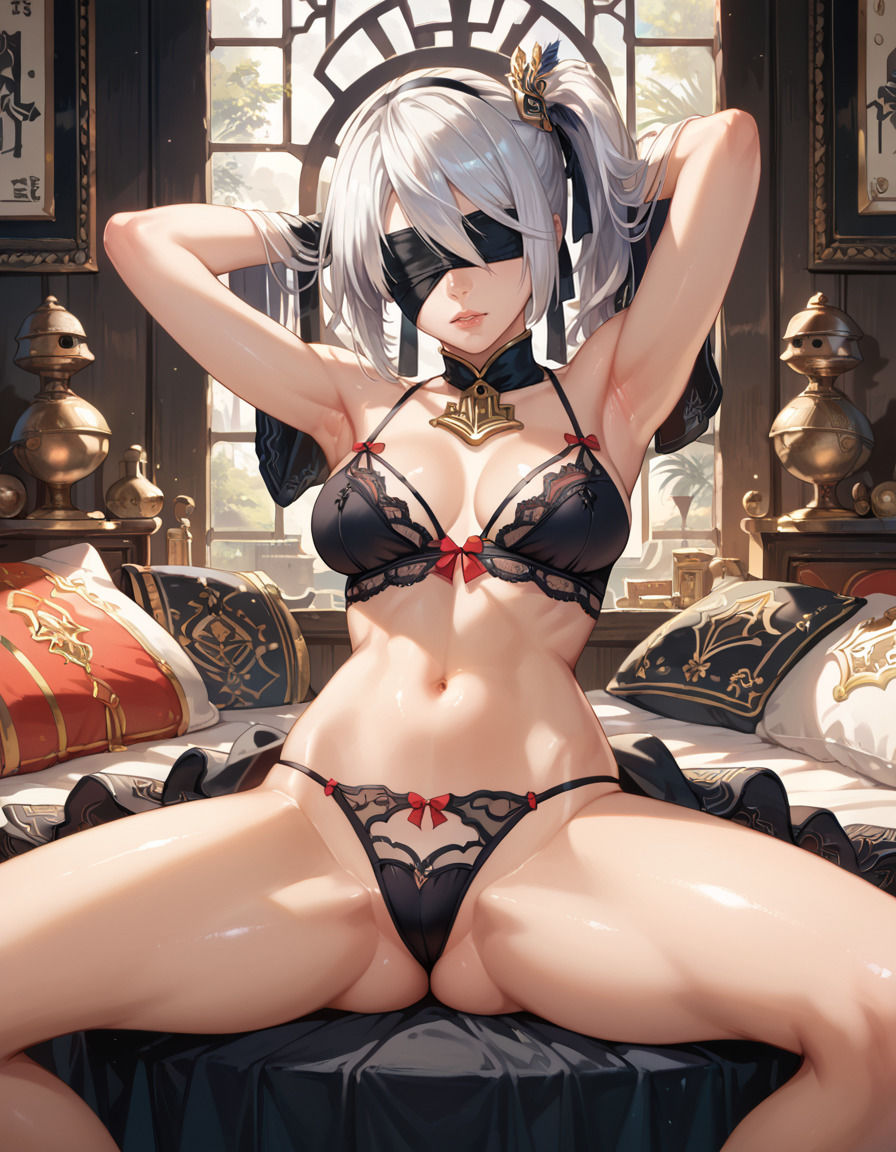 サンプル画像3:【ニー〇オートマタ Nie〇:Automata】2Bの写真集 プレミアム(CPart_ISUKO) [d_478897]