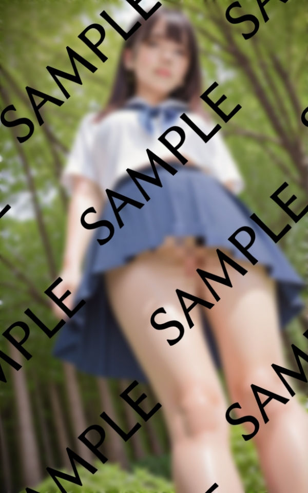 サンプル画像4:ノーパン主婦こす…常にしたから丸見えおまん○(プールボムボム) [d_479043]