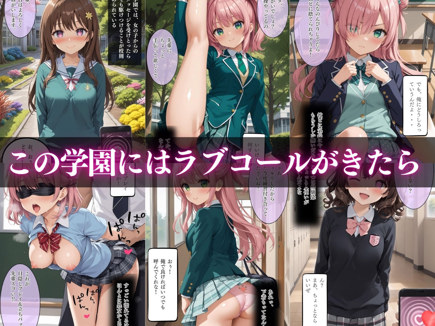 サンプル画像1:ラブコール学園！〜たくみの恋愛お助け日記〜(蜜月ノ夜) [d_479081]