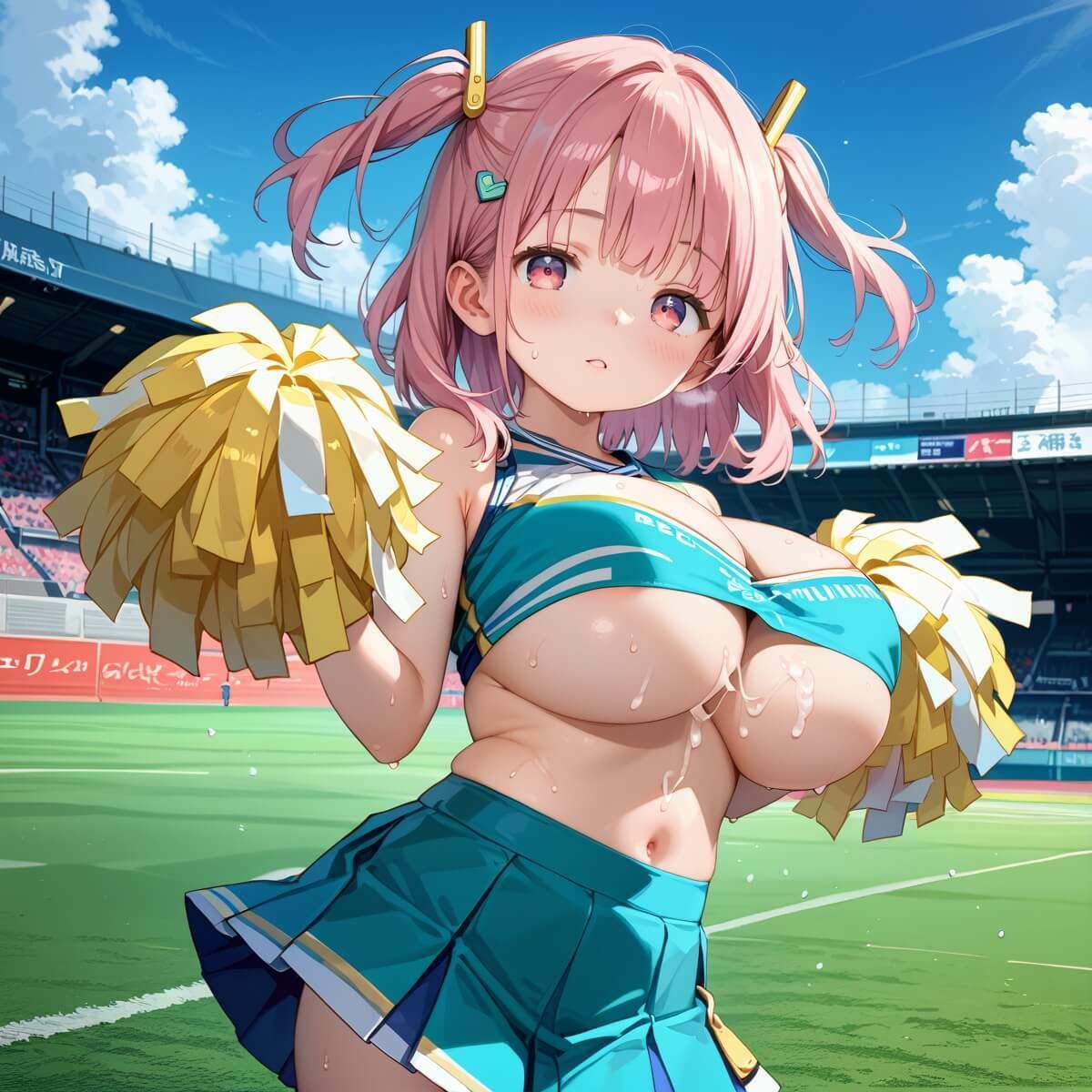 サンプル画像2:抜けないチアはチアじゃない！！10【美麗CG245枚収録】(エメラルドの館) [d_479149]