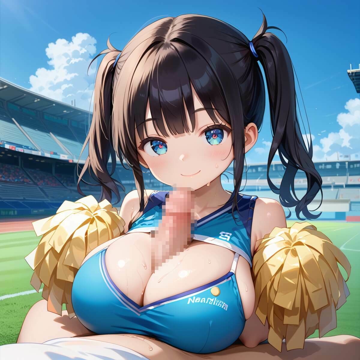 サンプル画像6:抜けないチアはチアじゃない！！10【美麗CG245枚収録】(エメラルドの館) [d_479149]