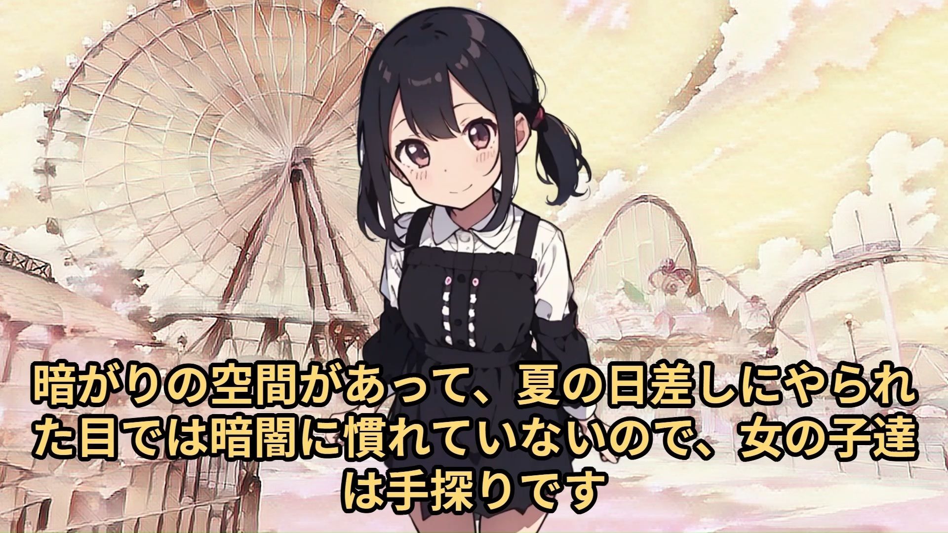 サンプル画像1:【少女痴●体験告白】夢の国に遊びにきた穢れをしらない女子○○○たちに悪戯しまくった話(少女痴●体験告白) [d_479258]