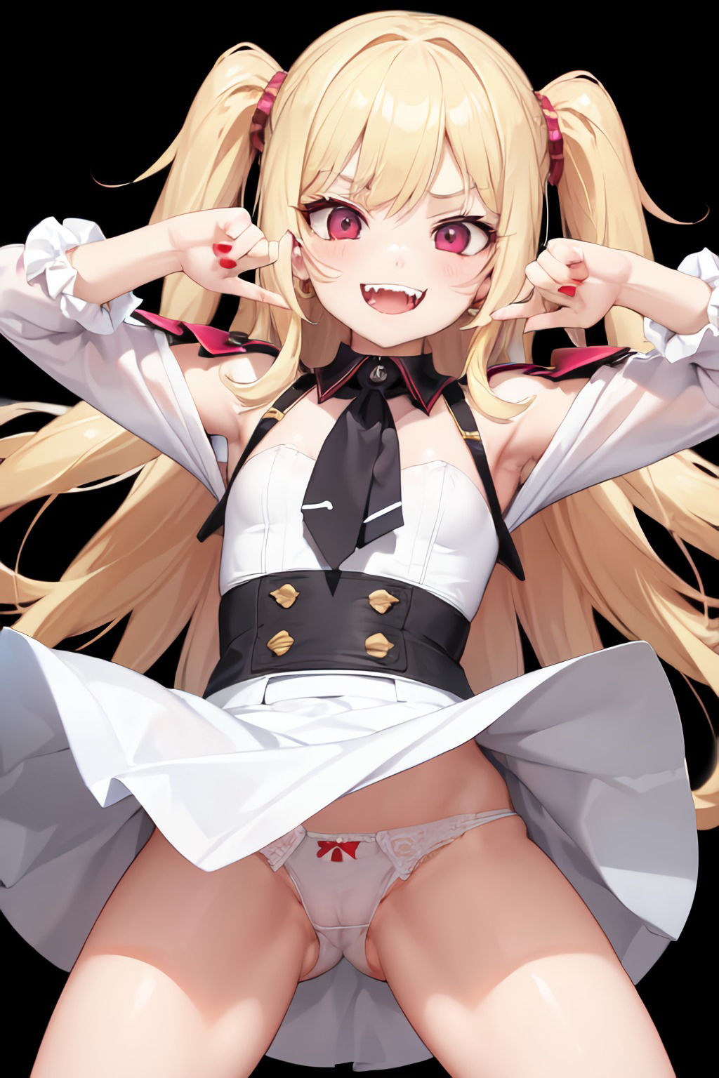 サンプル画像3:生意気！メス○キちゃん AIイラスト集(ネコネコガール) [d_479261]