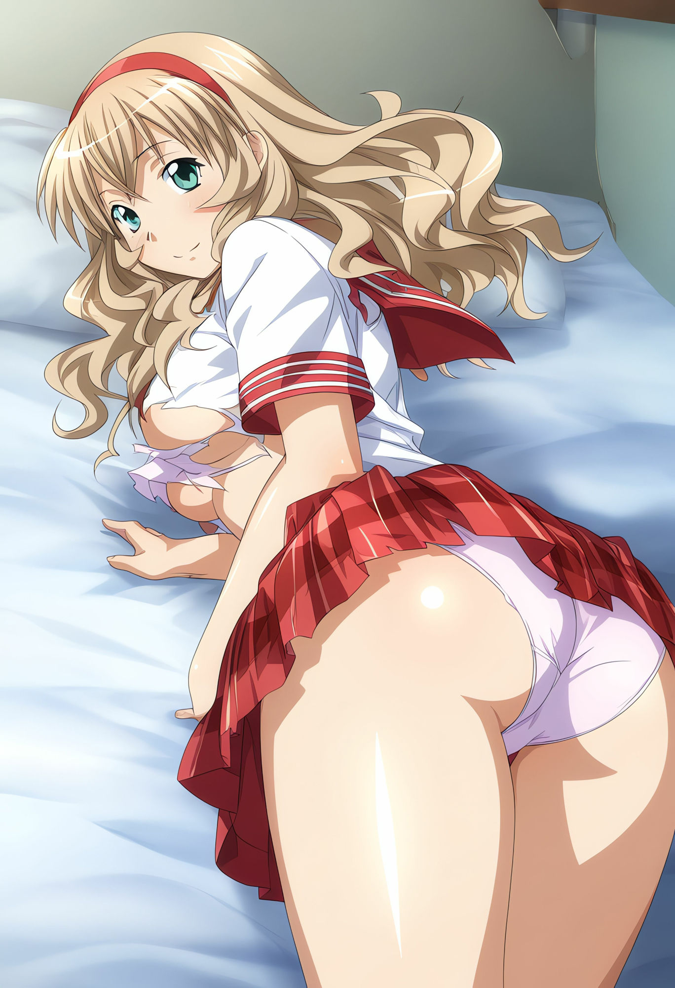 サンプル画像5:謎のお姉さんとらぶらぶえっち、第二弾！(ぬぎかけぱんつ) [d_479331]