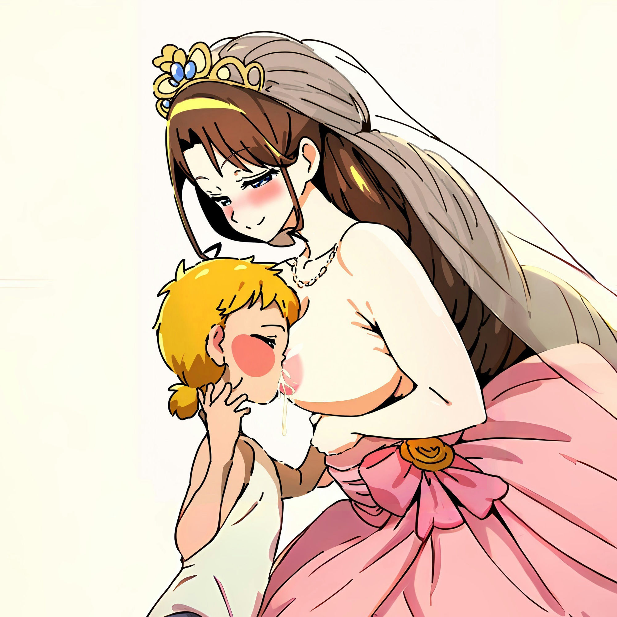 サンプル画像1:じゅにゅうぷりんせすβ(スノードレスルーム) [d_479336]