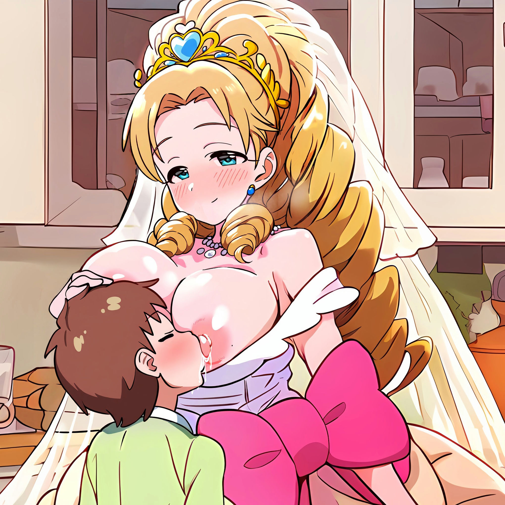 サンプル画像2:じゅにゅうぷりんせすβ(スノードレスルーム) [d_479336]