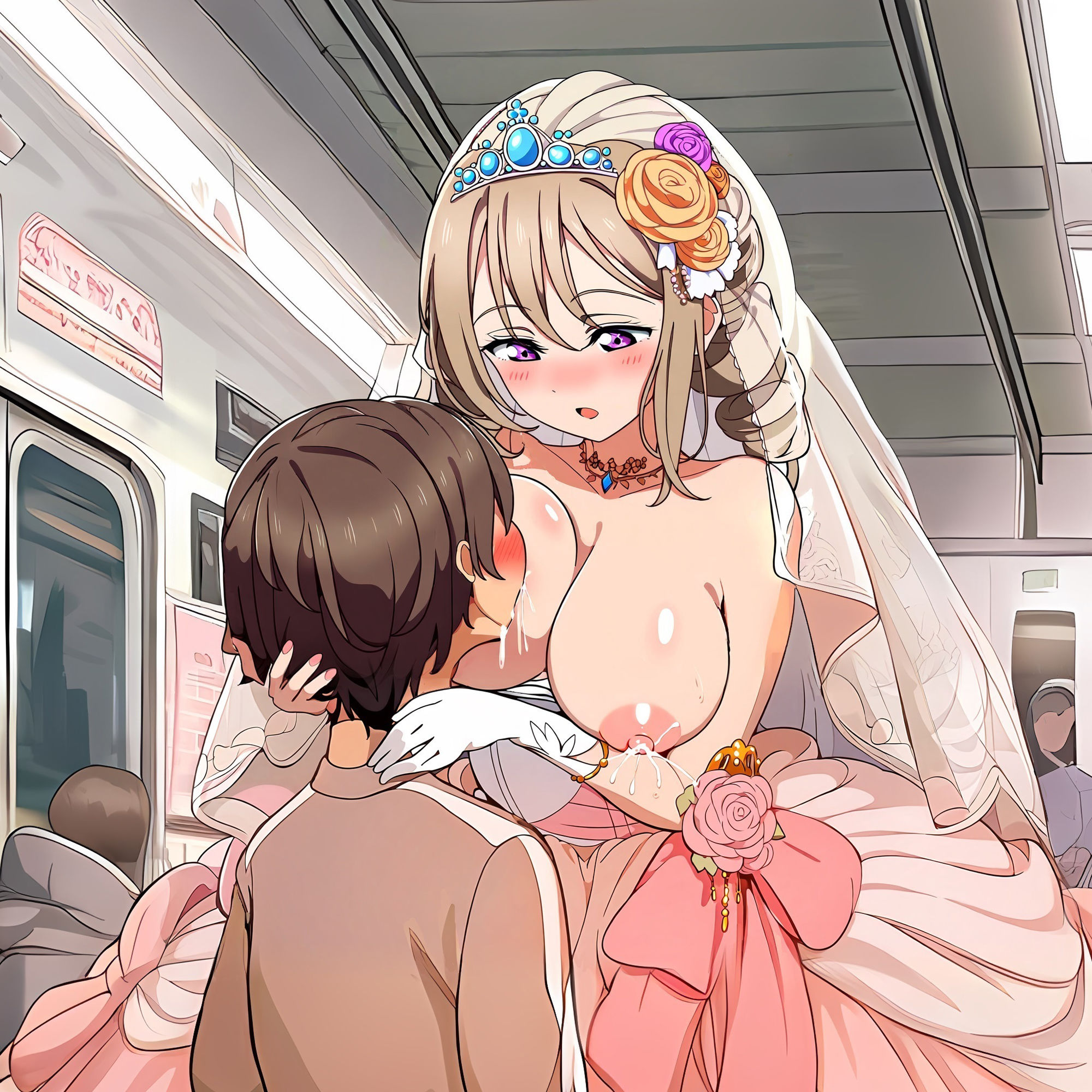 サンプル画像3:じゅにゅうぷりんせすβ(スノードレスルーム) [d_479336]