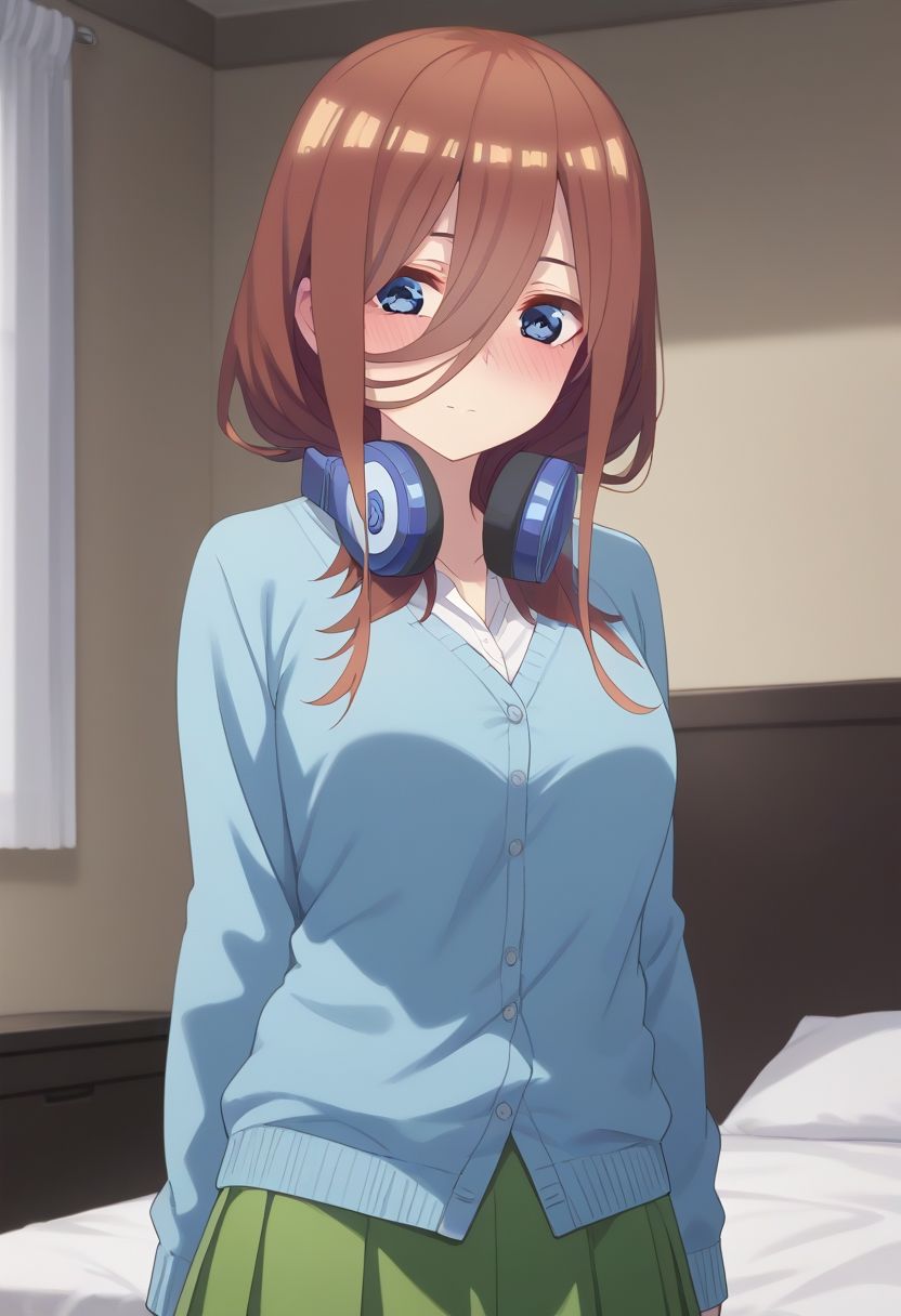 サンプル画像1:◯等分の花嫁  中◯三玖  エロCG集(かずおじ) [d_479395]