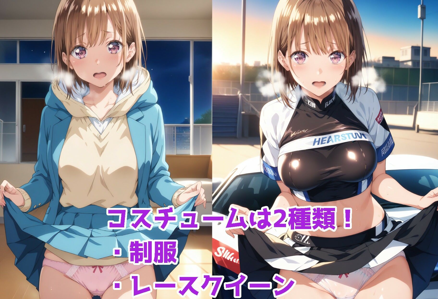 サンプル画像3:アオの〇コ 千〇先輩がかわいい！！(ForestGreen) [d_479440]