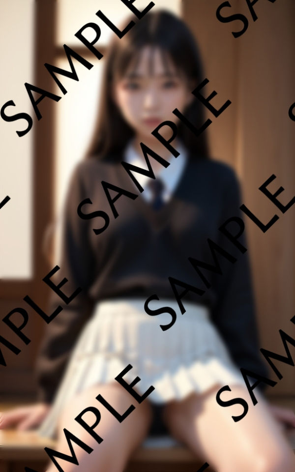 サンプル画像1:妻の家でもミニスカこすでパンツ丸見えで夫婦円満(ぽんぽんの森) [d_479487]