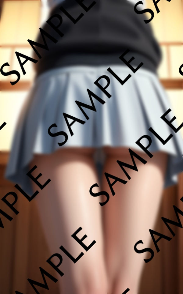 サンプル画像4:妻の家でも超ミニスカご奉仕しちゃいます(ぽんぽんの森) [d_479488]