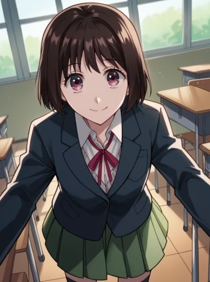 サンプル画像1:恋と呼ぶには気持ち悪いの有馬一花から送られてきた自撮り写真(自撮りサークル  イカスミ工房) [d_479493]