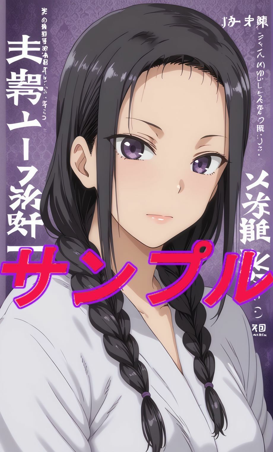 サンプル画像1:三つ編みの女性、色んなパンツ ワレメ 100枚＋オマケH付き(kurara natu) [d_479513]