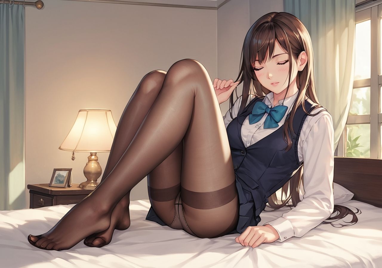 サンプル画像4:泊まったビジネスホテルの黒スト受付嬢をお持ち帰りした件(生ハメ帝国) [d_479517]