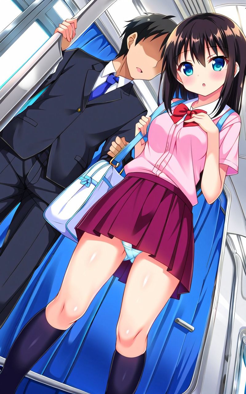 サンプル画像1:制服娘、痴〇との禁断の快楽(AI QUEEN) [d_479640]