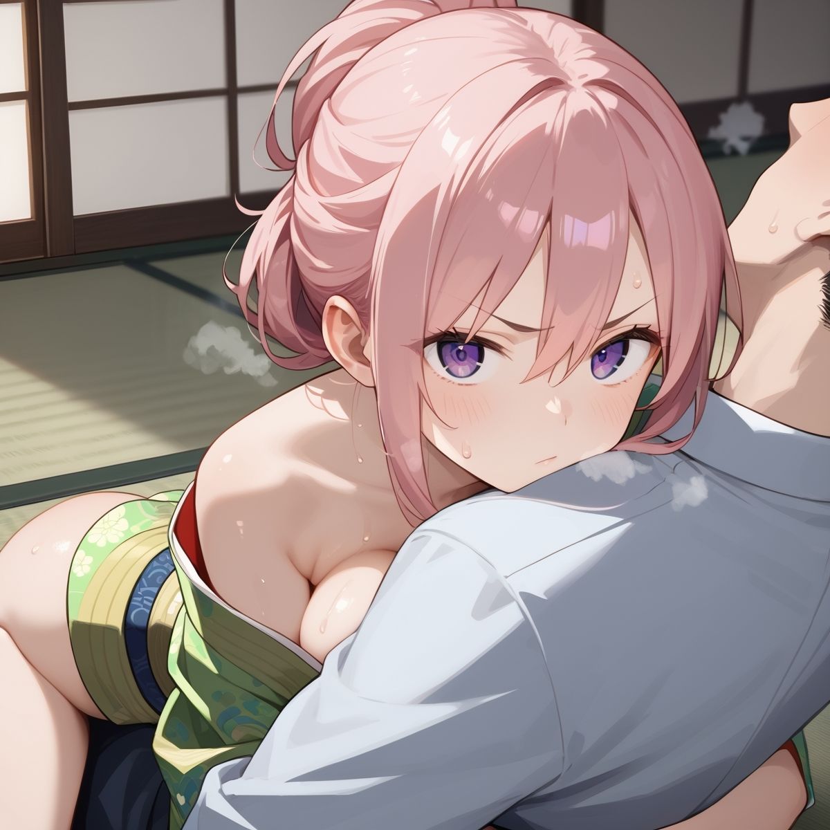 サンプル画像6:誘惑してくる着物美少女。【豪華210枚収録！】Vol.6(しまうまリス) [d_479662]