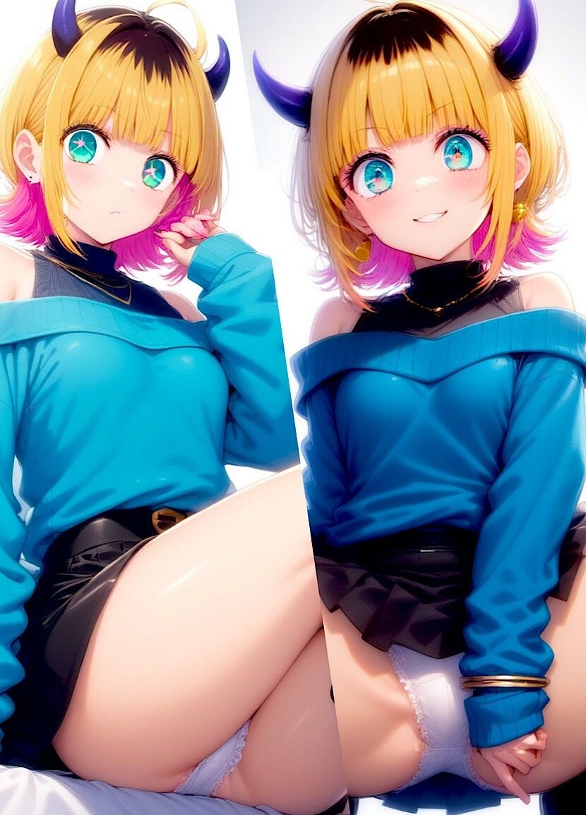 サンプル画像1:今日のおかず パンチラ＆オ◯ニー「推しの◯・MEM◯ょ」(イラスト18区) [d_479668]