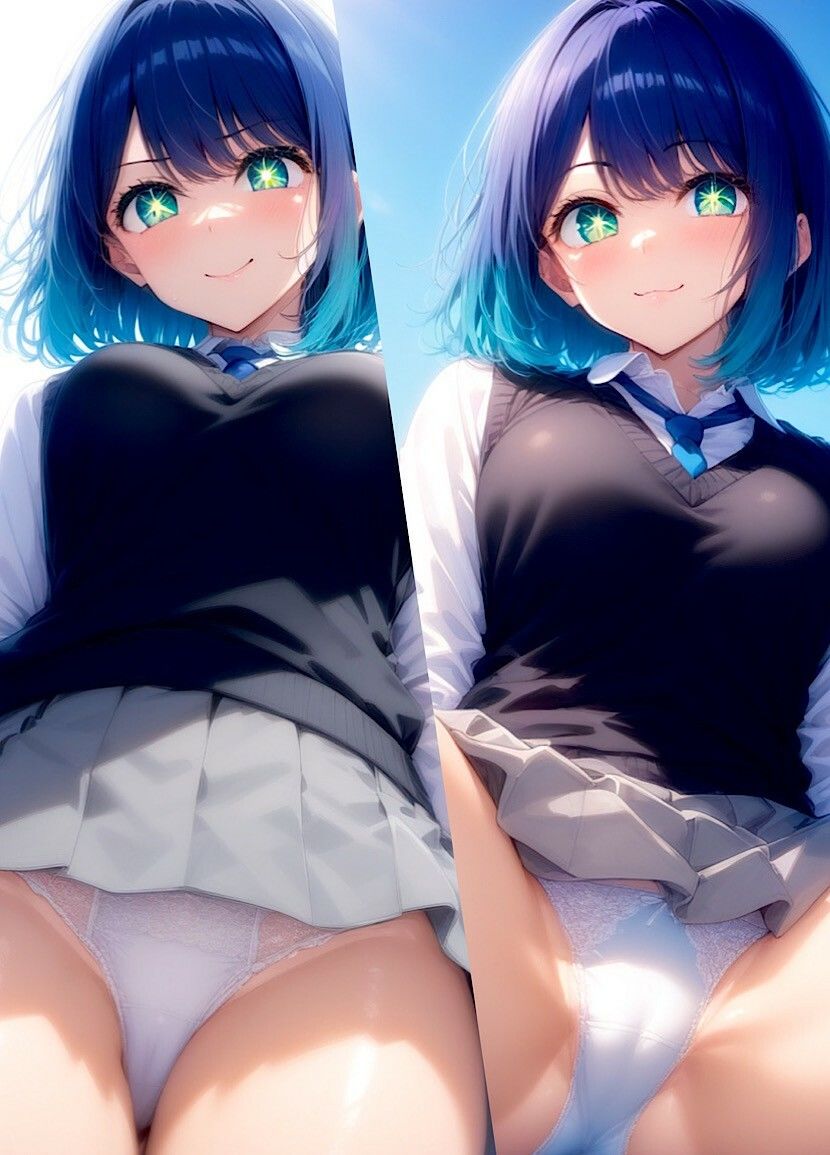 サンプル画像1:今日のおかず パンチラ＆オ◯ニー「推しの◯・黒川◯かね」(イラスト18区) [d_479672]