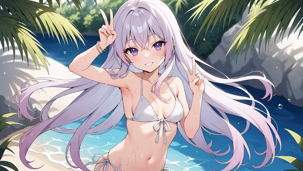 サンプル画像2:秘密の個人撮影 〜清純アイドルと爆乳グラドルの誘惑〜(御一堂) [d_479682]