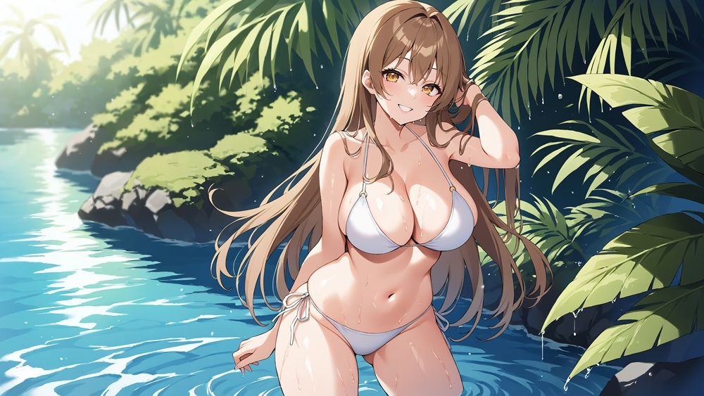 サンプル画像3:秘密の個人撮影 〜清純アイドルと爆乳グラドルの誘惑〜(御一堂) [d_479682]