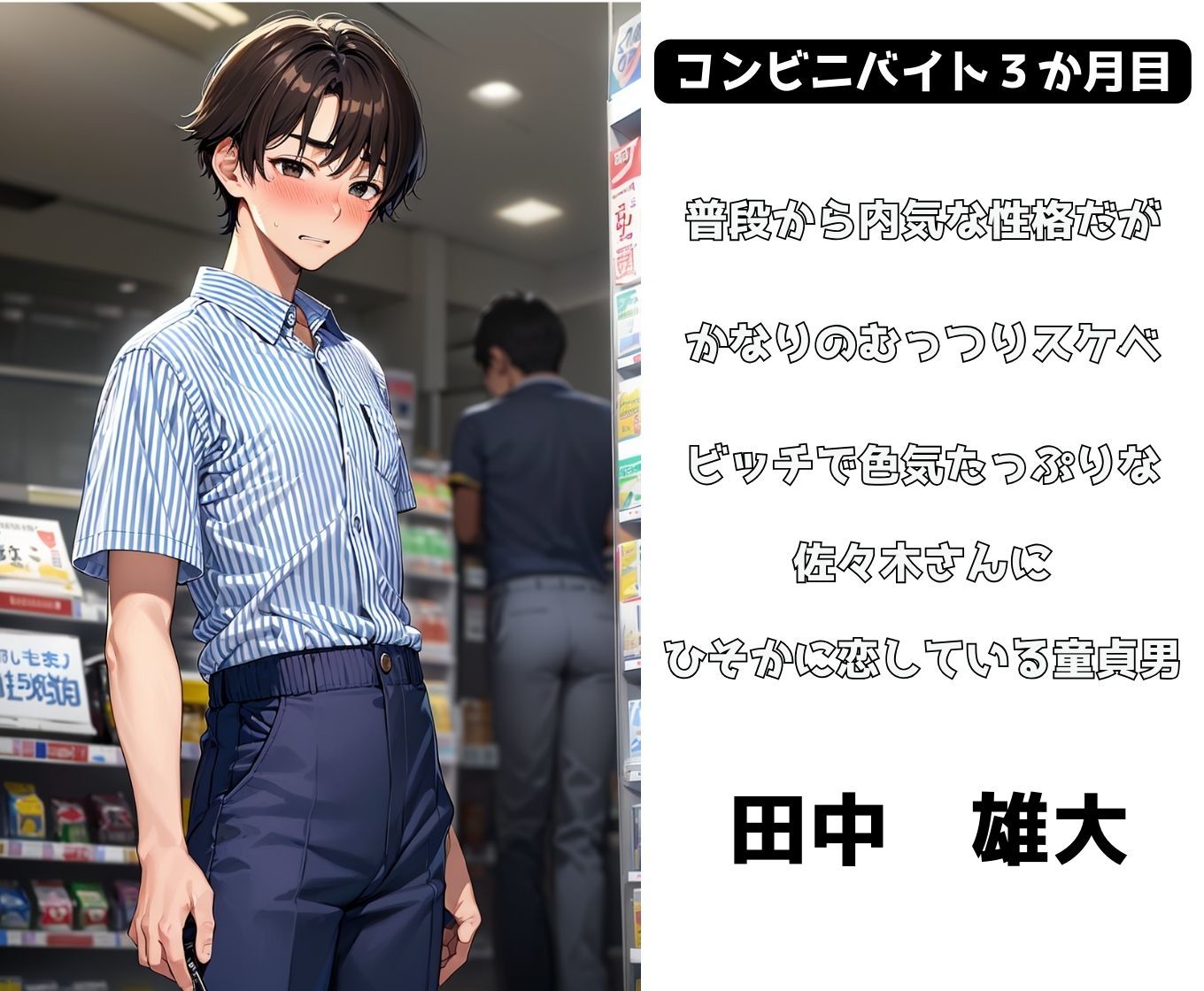 サンプル画像2:コンビニエンス淫乱ストア(電影痴女) [d_479693]