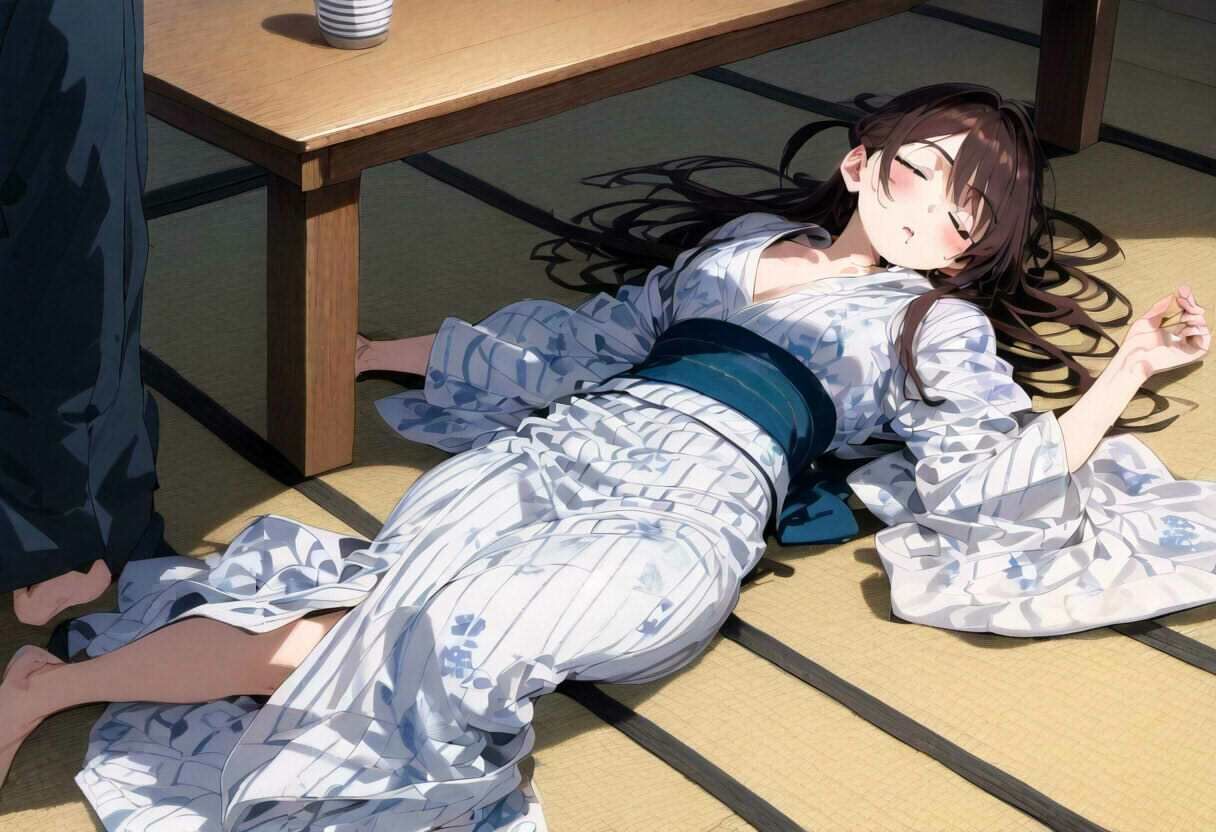 サンプル画像4:彼女、眠らせます(nopekm) [d_479712]