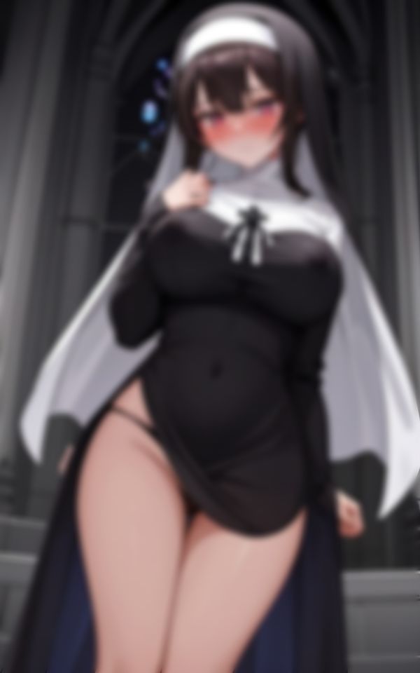 サンプル画像1:エチエチ爆乳淫乱若妻シスター撮影写真集94枚(AIあかね) [d_479779]