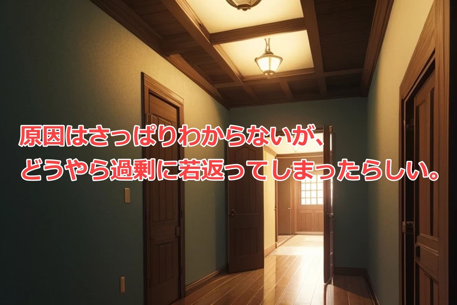 サンプル画像1:【特装版】片目かくれ系女子〜入浴中に乱入してみた〜(くまとねこ屋) [d_479795]