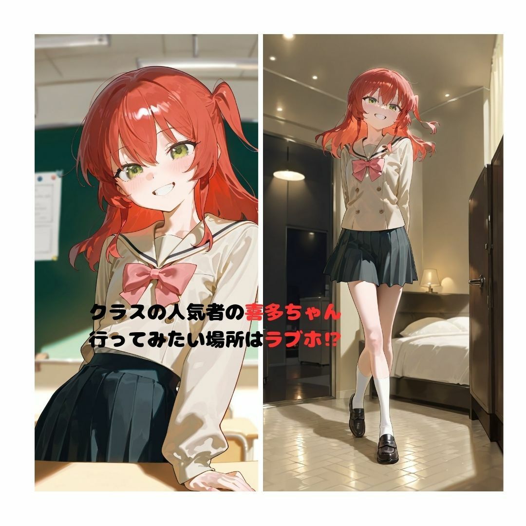 サンプル画像1:喜多ちゃんと中○し孕ませセッ○ス(えーあい工房) [d_479799]