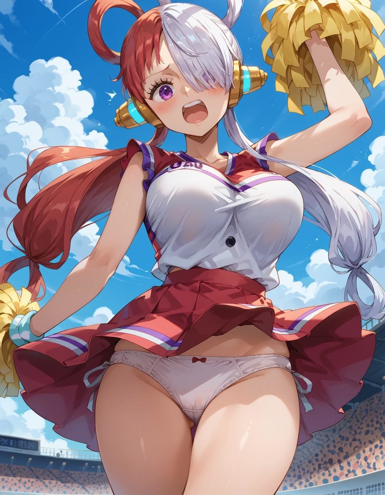 サンプル画像3:【ウ○イラストエロ画像】ワ○ピースに登場する超人気歌姫ちゃんのエッチな画像集(エロココ！) [d_479801]