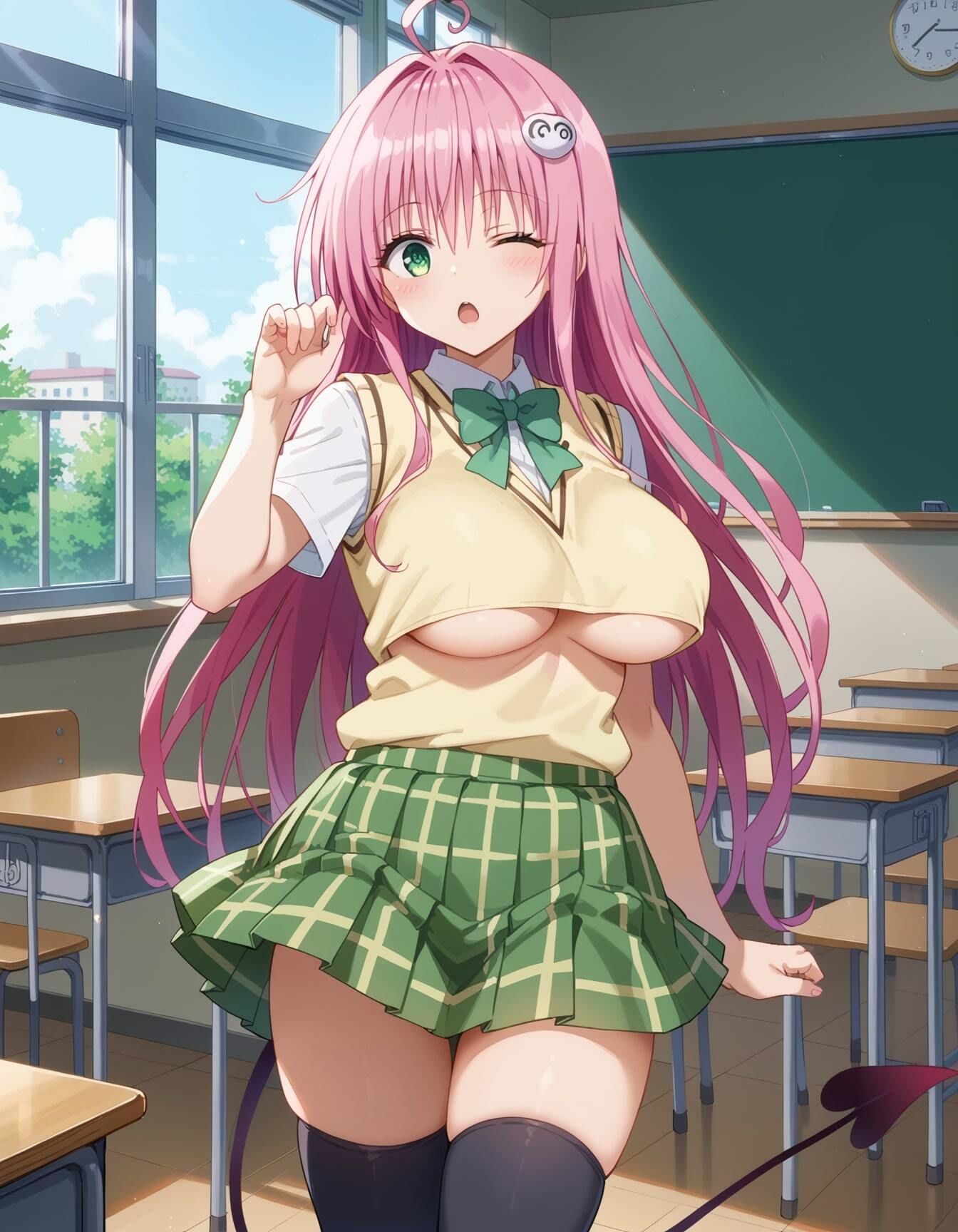 サンプル画像2:【ララ・サタリン・デビ○ークイラストエロ画像】To○OVEるに登場するララちゃんのエッチな画像集(エロココ！) [d_479817]