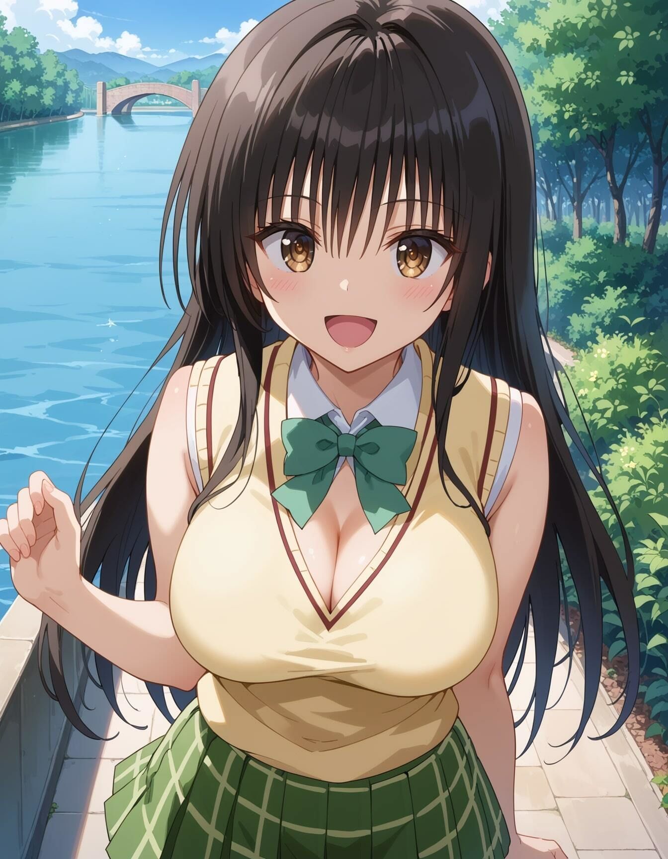 サンプル画像1:【古○川唯イラストエロ画像】To○OVEるに登場する唯ちゃんのエッチな画像集(エロココ！) [d_479840]