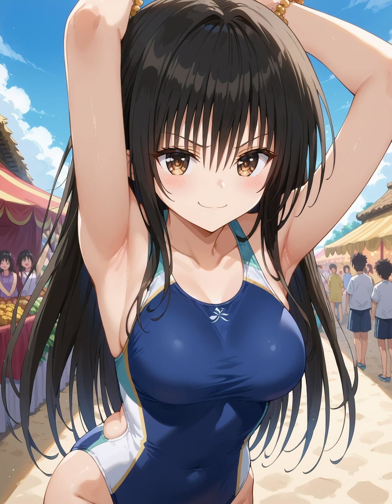 サンプル画像3:【古○川唯イラストエロ画像】To○OVEるに登場する唯ちゃんのエッチな画像集(エロココ！) [d_479840]