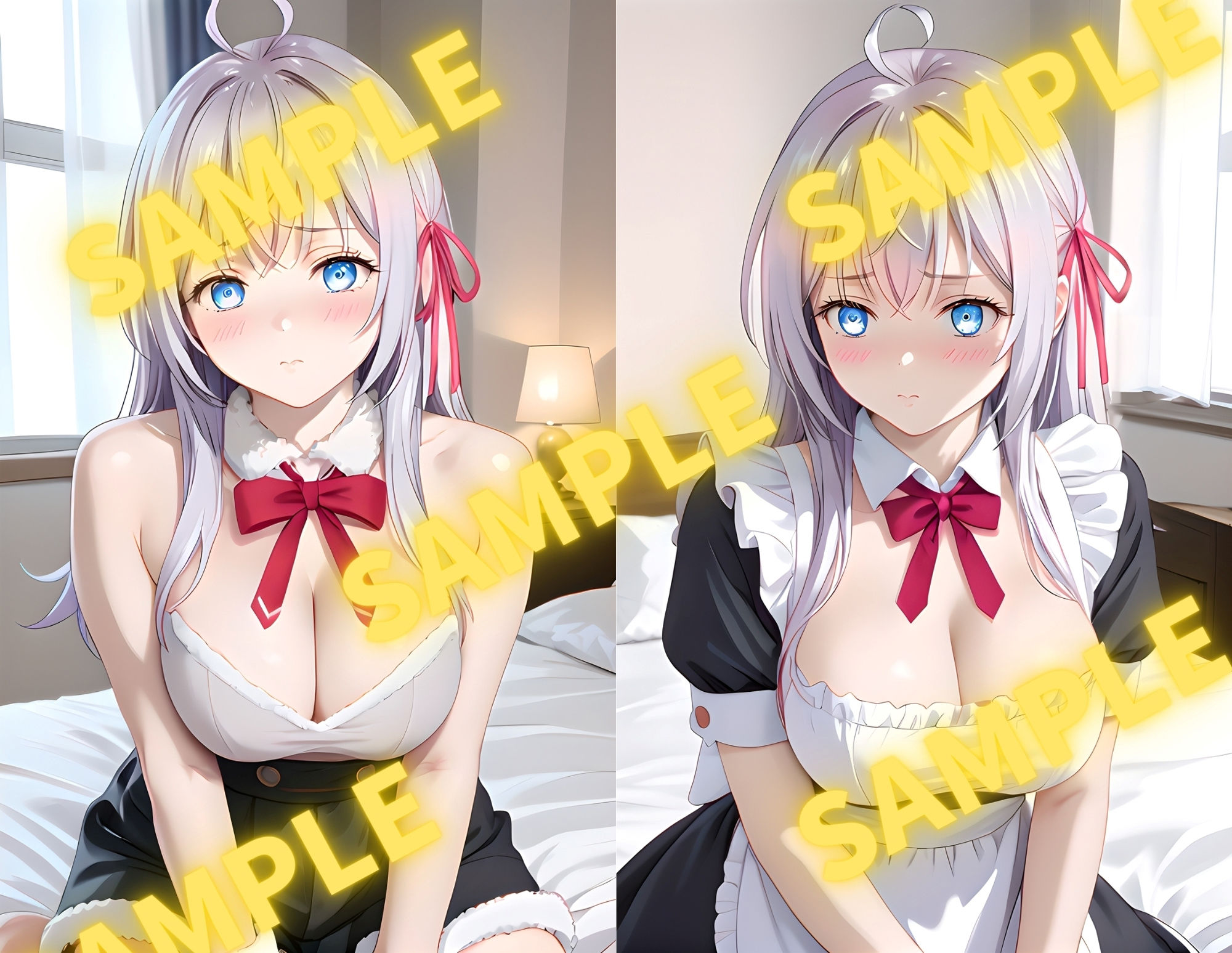 サンプル画像2:アーリャのえっちなコスプレ写真集(ぶるーしゃとー) [d_479944]