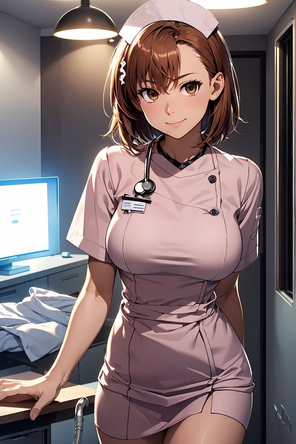 サンプル画像1:御坂〇琴  ナース  大人  巨乳多め（79枚）(ひぐまアート) [d_479949]